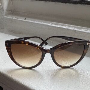 Tom Ford Brown Gradient Sunglasses